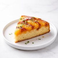 Fresh Peach Upside Down Cake