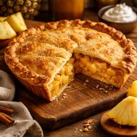 Fresh Pineapple Pie