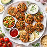 Fresh Salmon Cakes