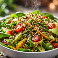 Fresh Sprouted Salad