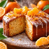 Fresh Tangerine Cake