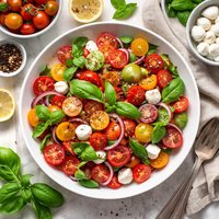 Fresh Tomato Basil Salad Weight Watchers
