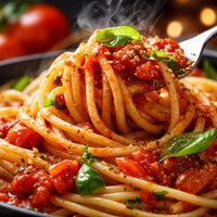 Fresh Tomato Sauce with Pasta