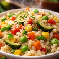 Fresh Vegetable Risotto