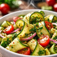 Fresh Zucchini Salad