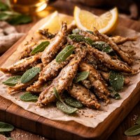 Fried Anchovies and Sage