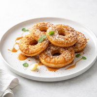 Fried Apple Pancake Rings Carla Hall