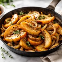 Fried Apples Onions