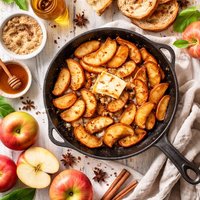 Fried Apples Stekte Epler