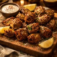 Fried Baby Artichokes