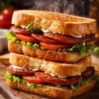 Fried Bologna Sandwiches Southern Style