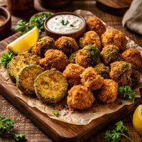 Fried Breaded Veggies