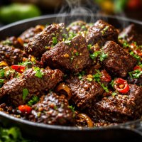 Fried Calf Liver Sudanese Style