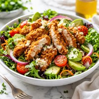 Fried Chicken Chicken Salad