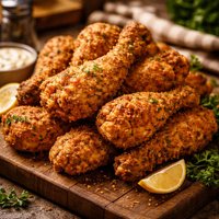 Fried Chicken Drumsticks Southern Style
