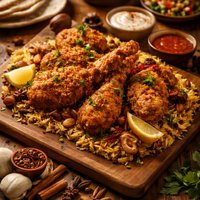 Fried Chicken Emirati Style