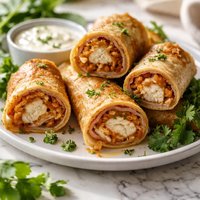 Fried Chicken Rollups
