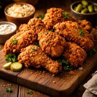 Fried Chicken the Flay Way
