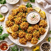 Fried Dandelion Blossoms