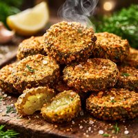 Fried Dill Pickle Coins
