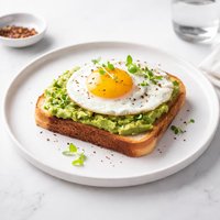 Fried Egg and Avocado Sandwich