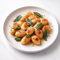 Fried Gnocchi with Sage Butter
