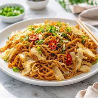 Fried Noodles and Cabbage