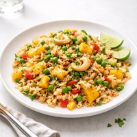 Fried Pineapple Rice Vegan