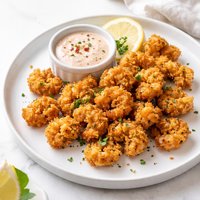 Fried Popcorn Shrimp