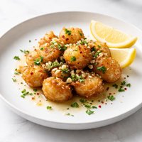 Fried Portuguese Style Bay Scallops