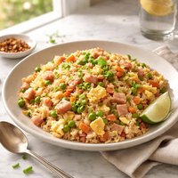 Fried Rice with Ham