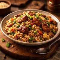 Fried Rice with Pork