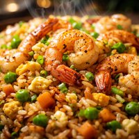 Fried Rice with Shrimp 1953