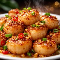Fried Scallops Chinese Style