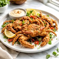 Fried Soft Shell Crabs