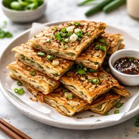 Fried Spring Onion Pancake