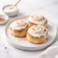 Frosted Cinnamon Icebox Rolls