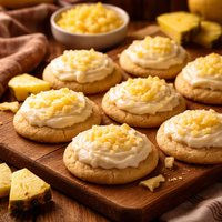Frosted Pineapple Cookies