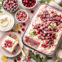 Frosty Cranberry Dessert
