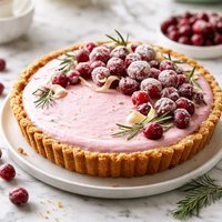 Frosty Cranberry Pie