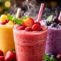 Frosty Fruit Smoothies