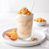 Frosty Peach Shake