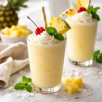 Frosty Pineapple Nog