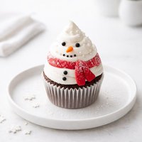 Frosty the Cupcake