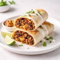Frozen Beef and Bean Burritos Oamc