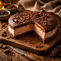 Frozen Chocolate Mousse Cake
