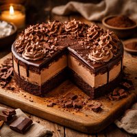 Frozen Chocolate Rapture Cake