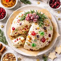 Frozen Christmas Pudding
