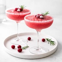 Frozen Cranberry Margaritas