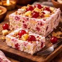 Frozen Fruit Salad Dessert